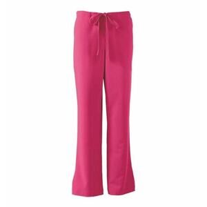 Melrose Ave Women's Combo Waist Scrub Pants Pink 5580P X-Small MSRP $57.00